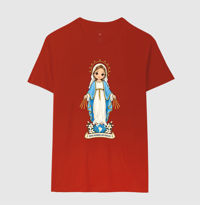 Nossa Senhora das Graças estilo chibi - Imagem 8