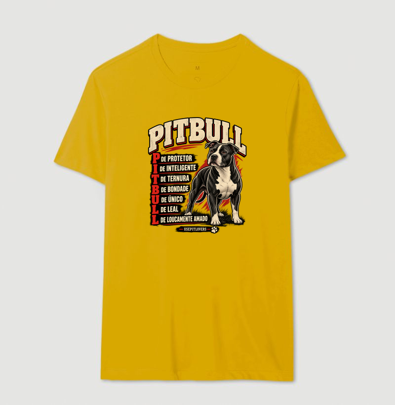 PITBULL P DE PROTETOR, I DE INTELIGENTE, T DE TERNURA, B DE BONDADE, U DE ÚNICO, L DE LEAL, L DE LOUCAMENTE AMADO. - Imagem 14