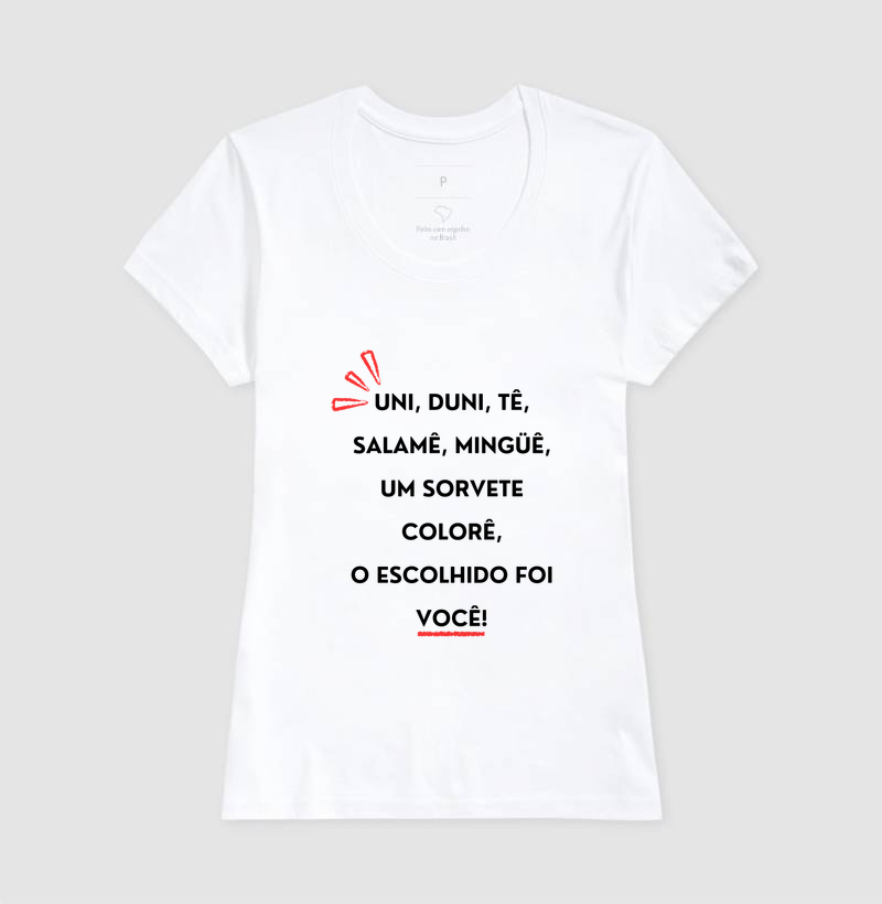 Práxis Camiseta Uni, Duni, Tê - Camiseta