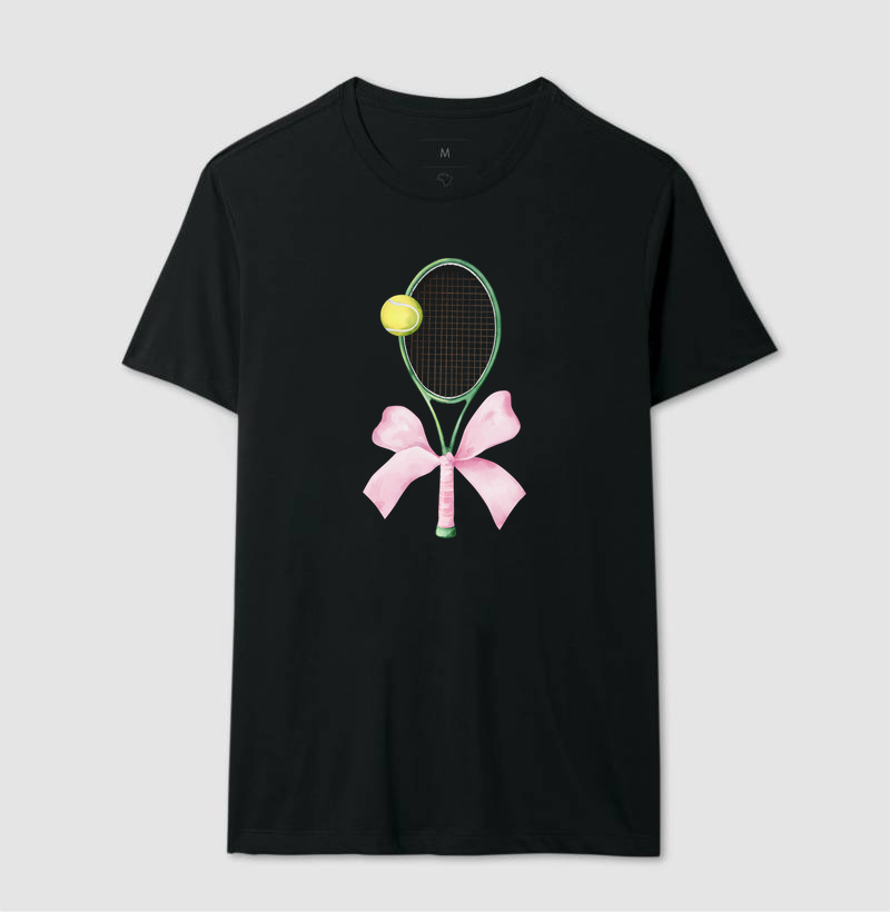 Raquete com Laço Rosa - Imagem 2