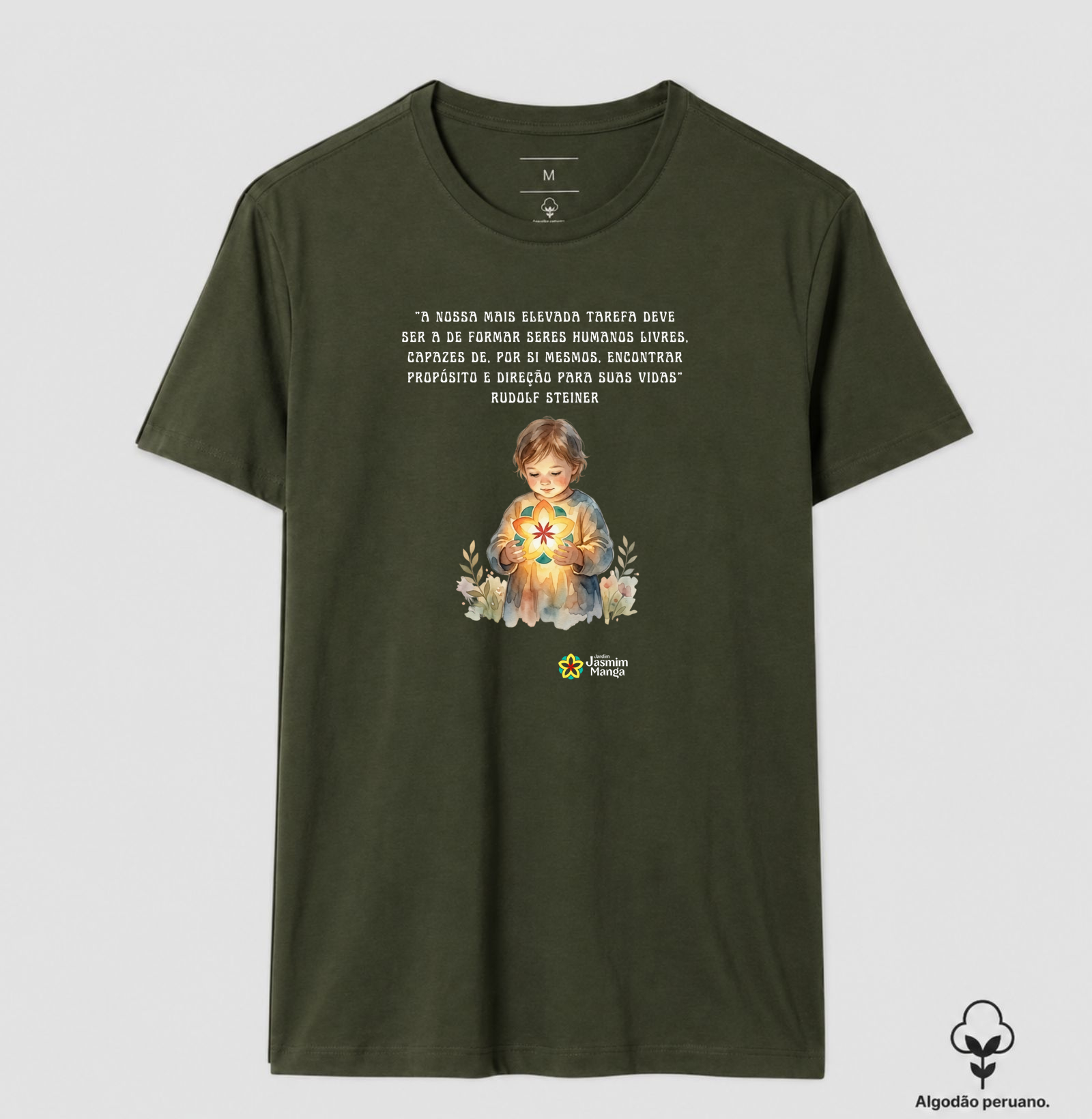Camiseta Premium Jasmim Manga - Imagem 8