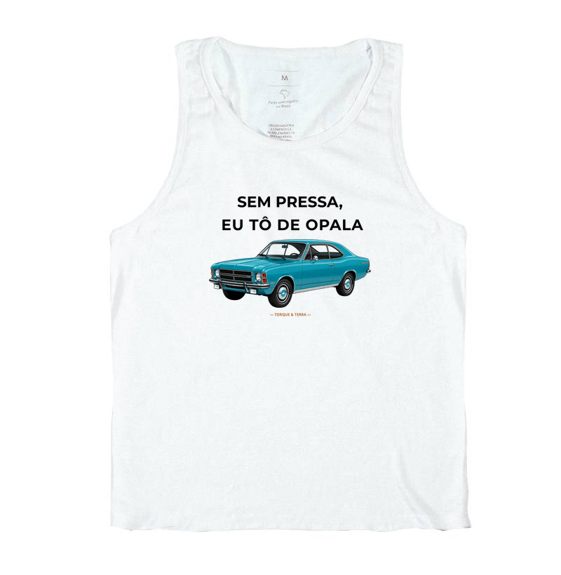 Sem pressa, eu tô de Opala - azul claro - Imagem 2