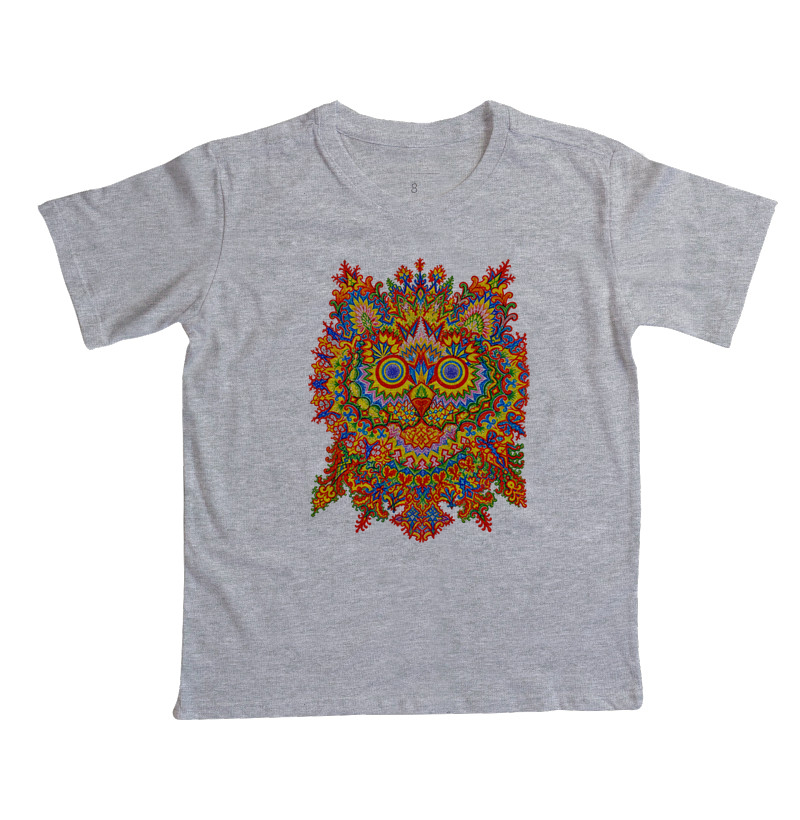 Sem Título (Psychedelic Cat) - Louis Wain - Imagem 3