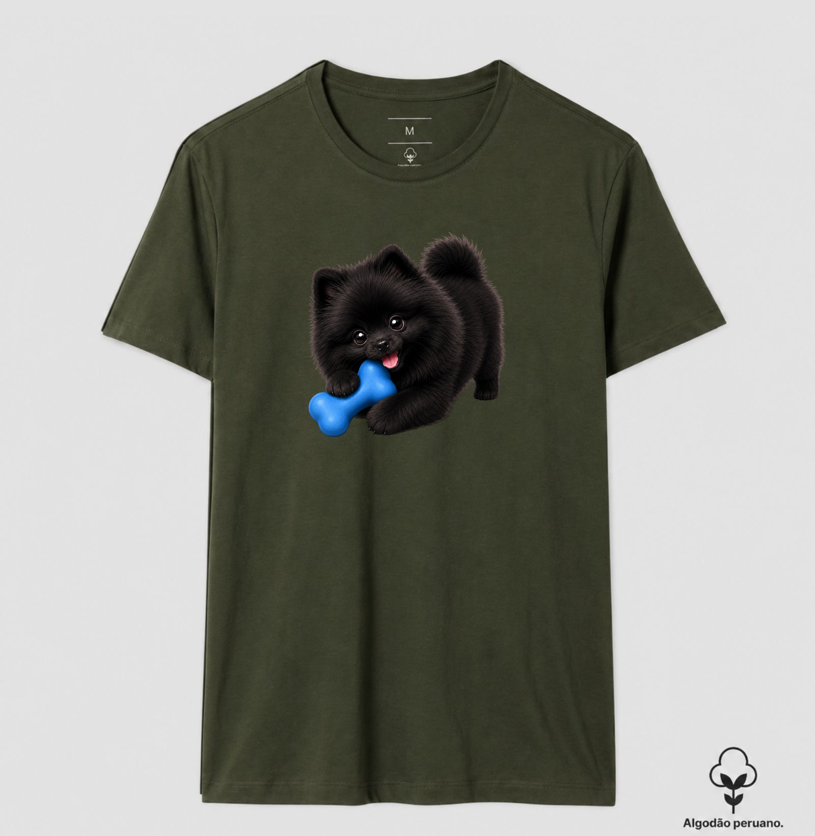 Pomerânia (Spitz Alemão) Preto - Desenho Animado - Imagem 8
