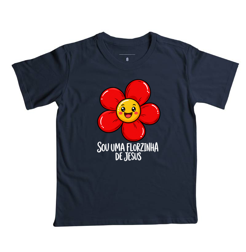 Camiseta Infantil Florzinha de Jesus - Imagem 5