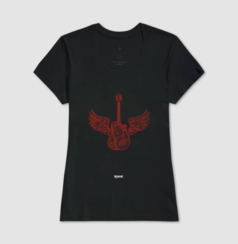 Camiseta Guitar Wings - Imagem 3