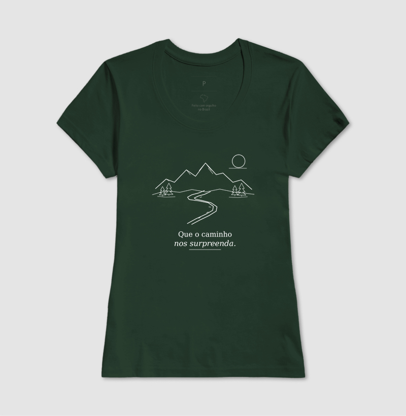 Camiseta Algodão | Que o caminho nos surpreenda - Imagem 10