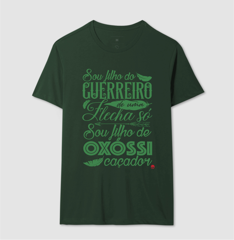 Camiseta Umbanda Orixá Oxóssi - Sou filho de um Guerreiro de uma flecha só - Imagem 8