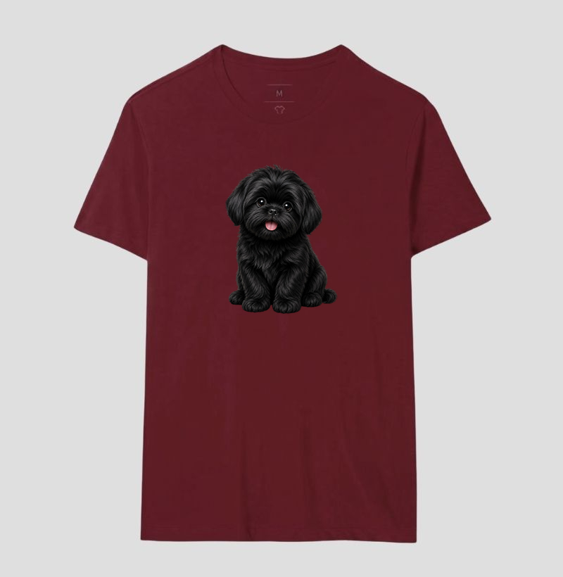 Shih Tzu Preto - Desenho Animado - Imagem 18