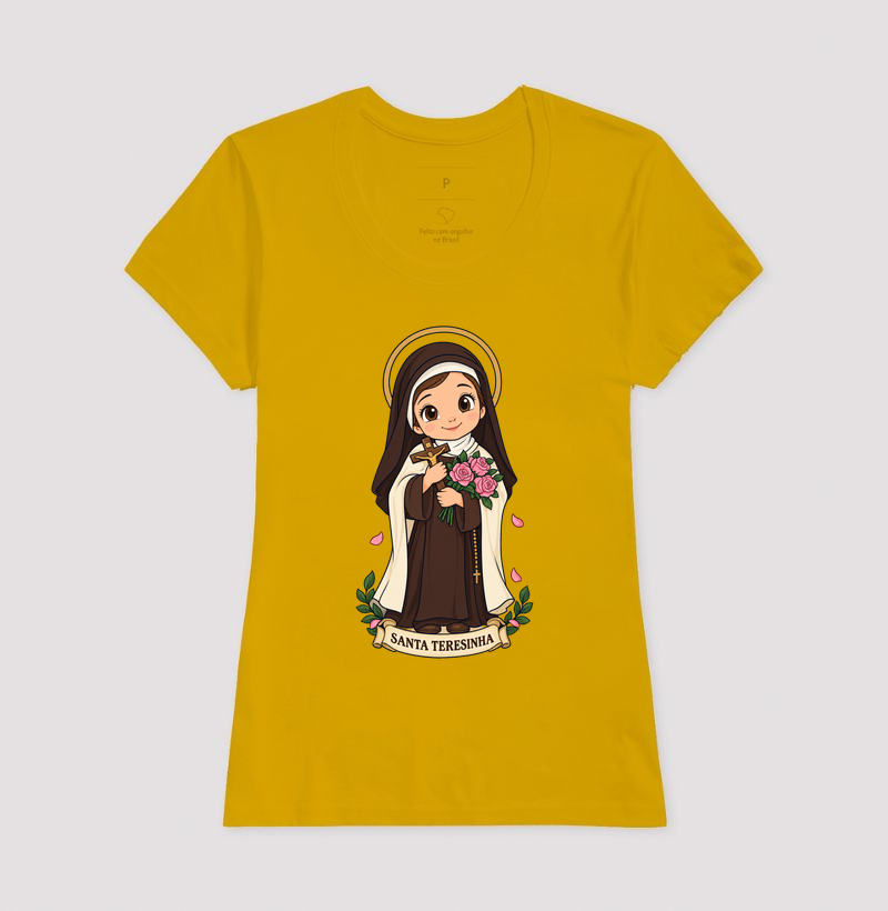 Santa Terezinha estilo chibi - Imagem 11