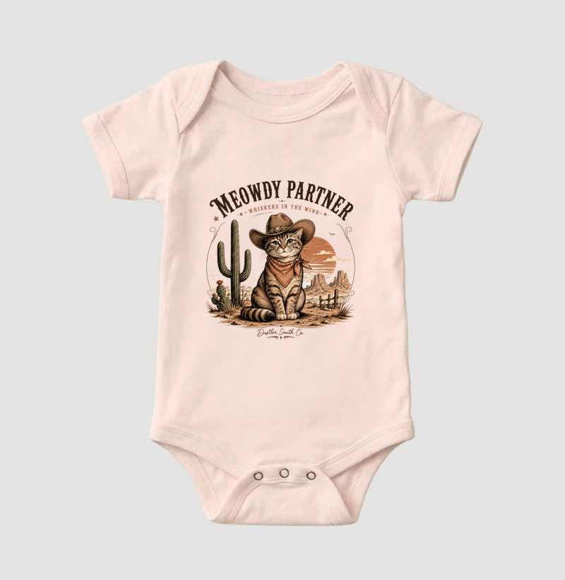 Country Meowdy Partner Dustler South Co. 100% Algodão - Imagem 5