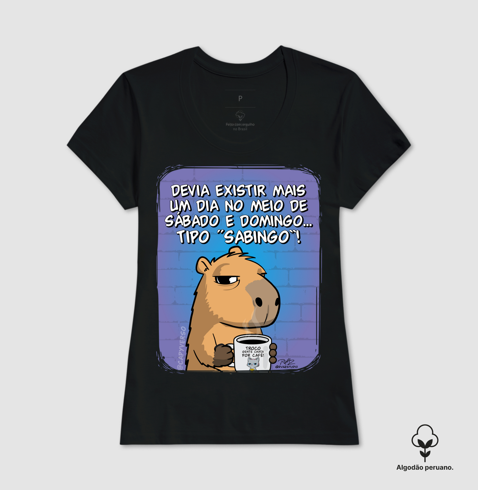 Camiseta Capivara Sabingo - Imagem 5