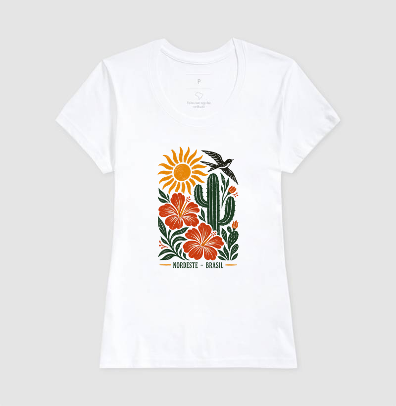 Camiseta Nordeste-Brasil (2) | OxenteWear - Imagem 3