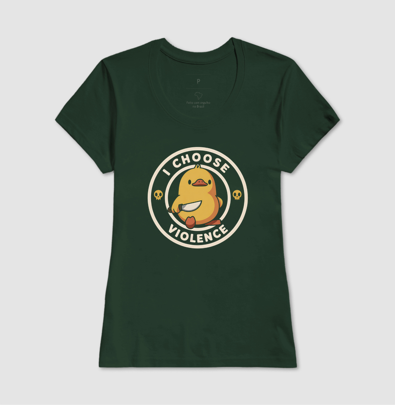 Camiseta I Choose Violence - Imagem 7