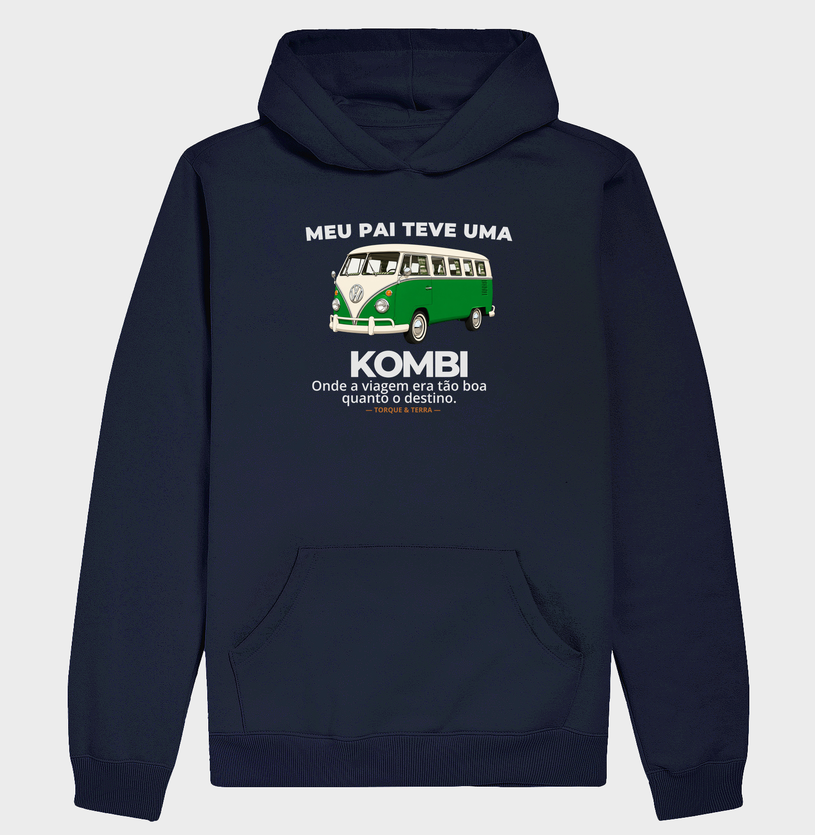 Meu pai teve uma - KOMBI - verde com off-white - Imagem 4