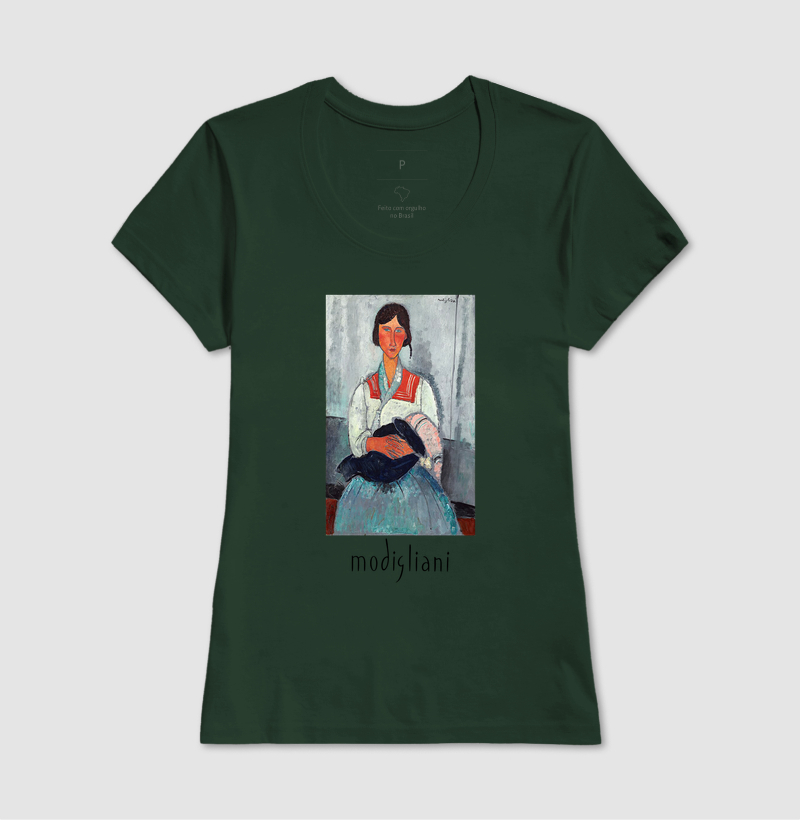Camiseta Expressionista Italiana Modigliani  - Imagem 13