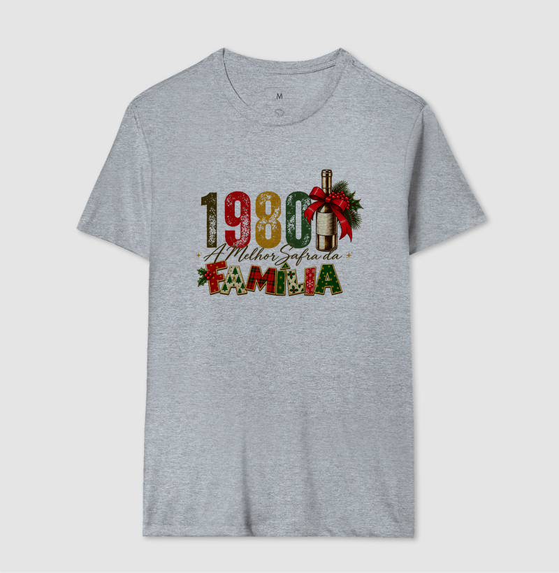Camiseta Algodão Peruano A Melhor Safra da Família 1980 - Imagem 4