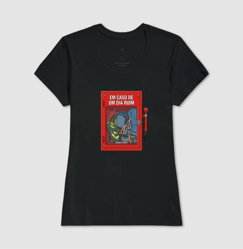 Camiseta Falésia & Magnésio | Em Caso de Dia Ruim - Imagem 3