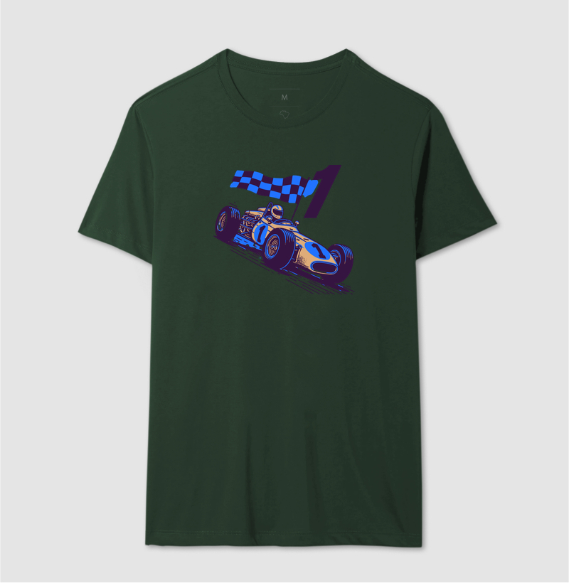 Camiseta fórmula 1 anos 50. - Imagem 7