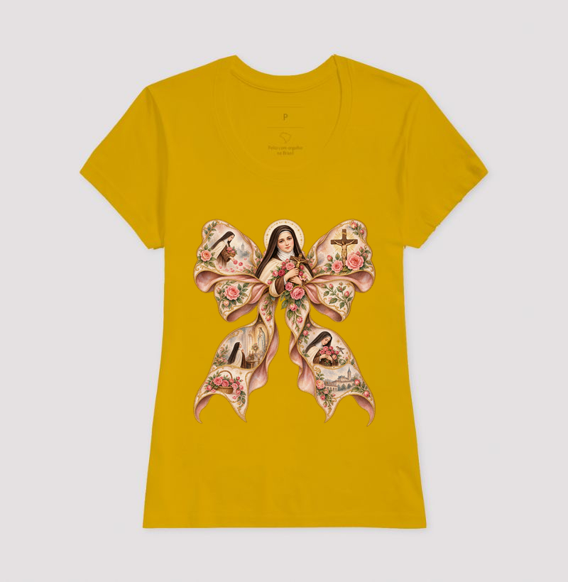 Santa Teresinha — Aquarela Coquette com Vinhetas - Imagem 15