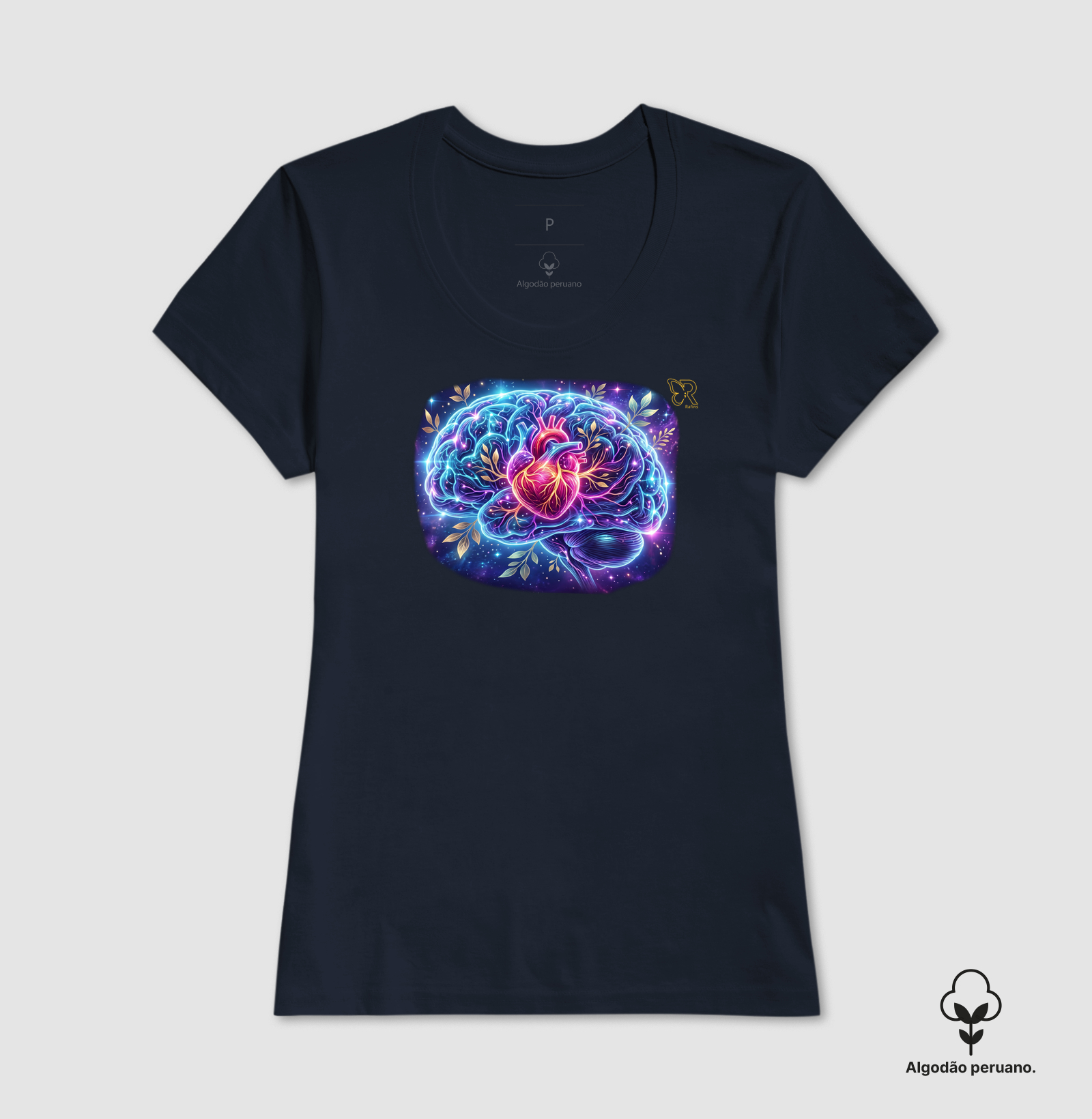 Camiseta Pima - Cuidar da Mente é cuidar da vida - Imagem 5