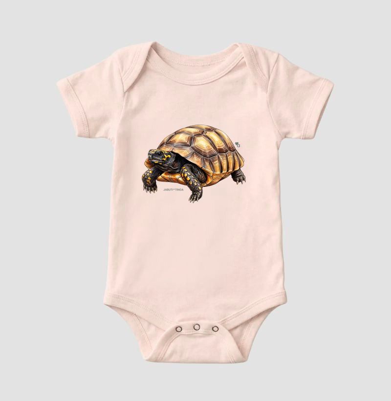 Répteis - Jabuti-tinga - Body Infantil - Imagem 7