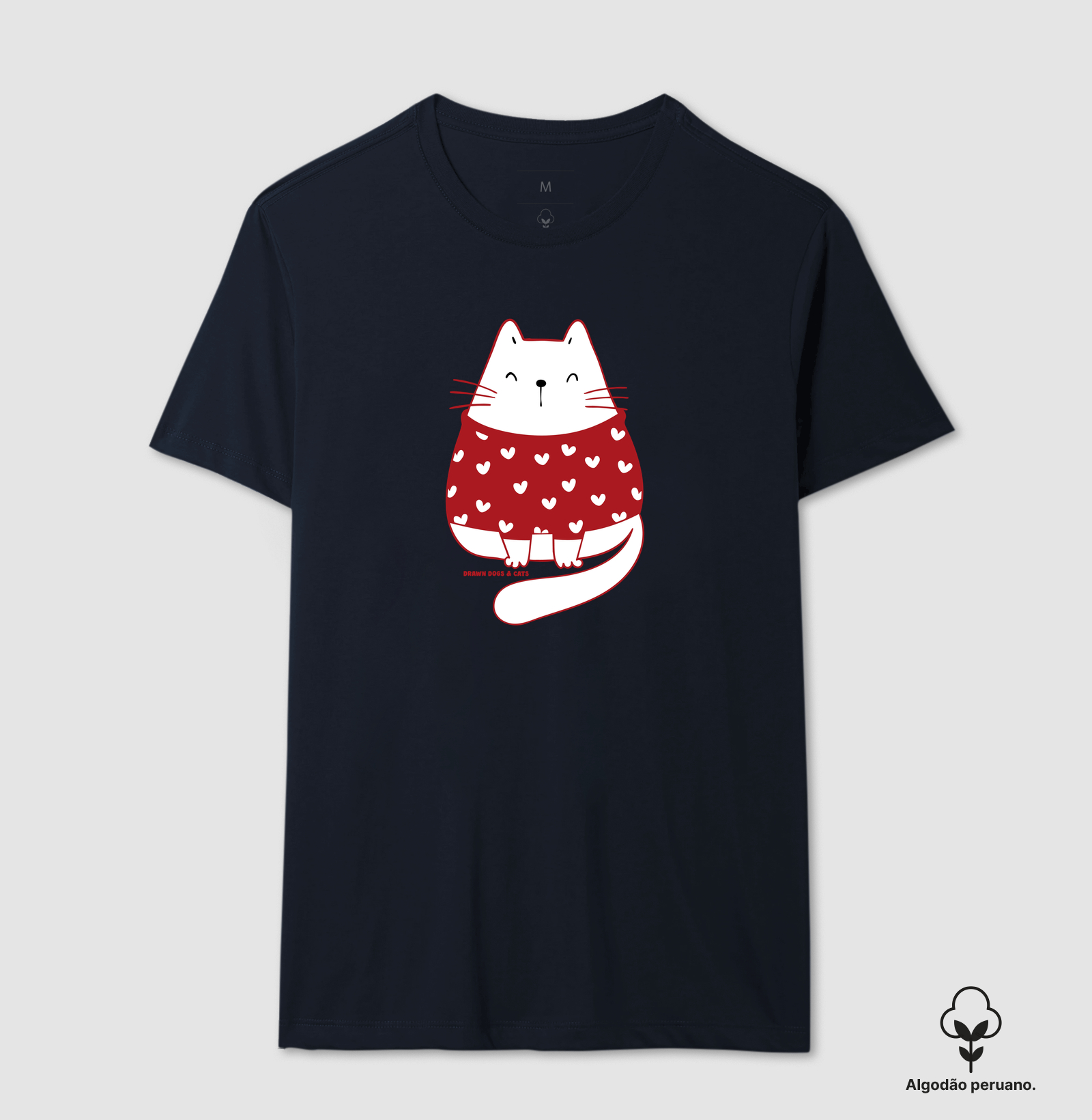 Gata branca de suéter vermelho - Imagem 10