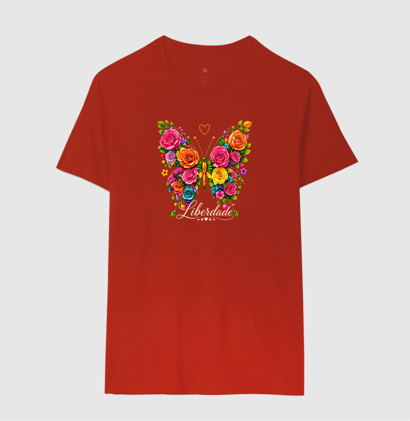 Camiseta Borboleta Liberdade - Imagem 10