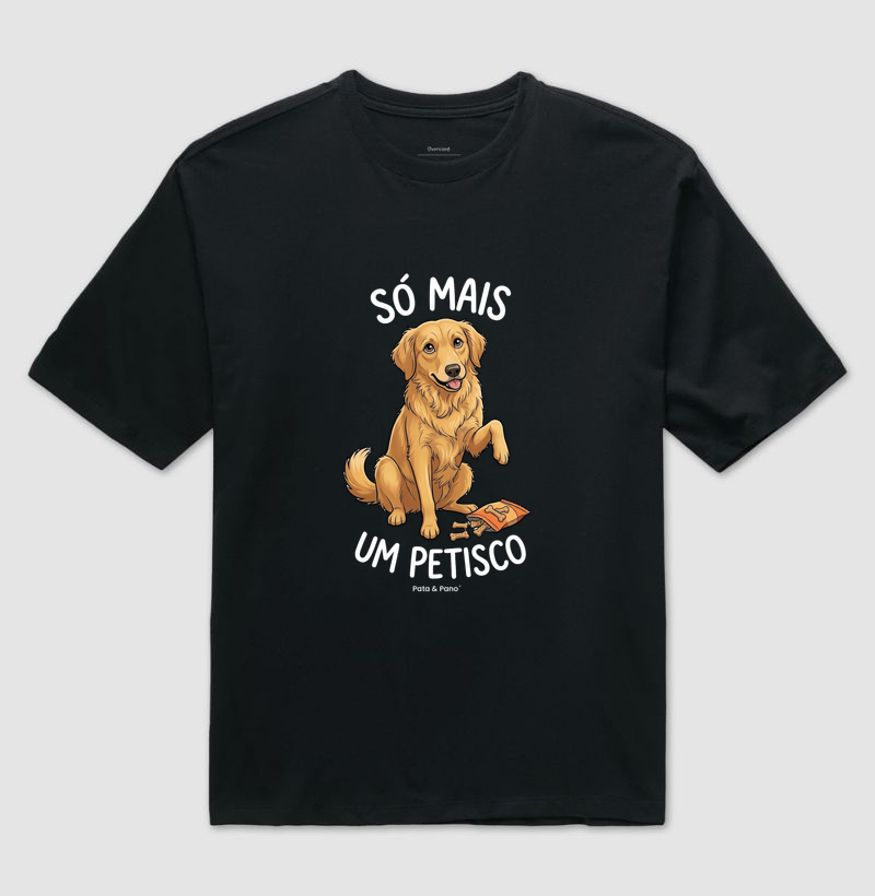 CAMISETA OVERSIZED GOLDEN RETRIEVER PETISCO - Imagem 2