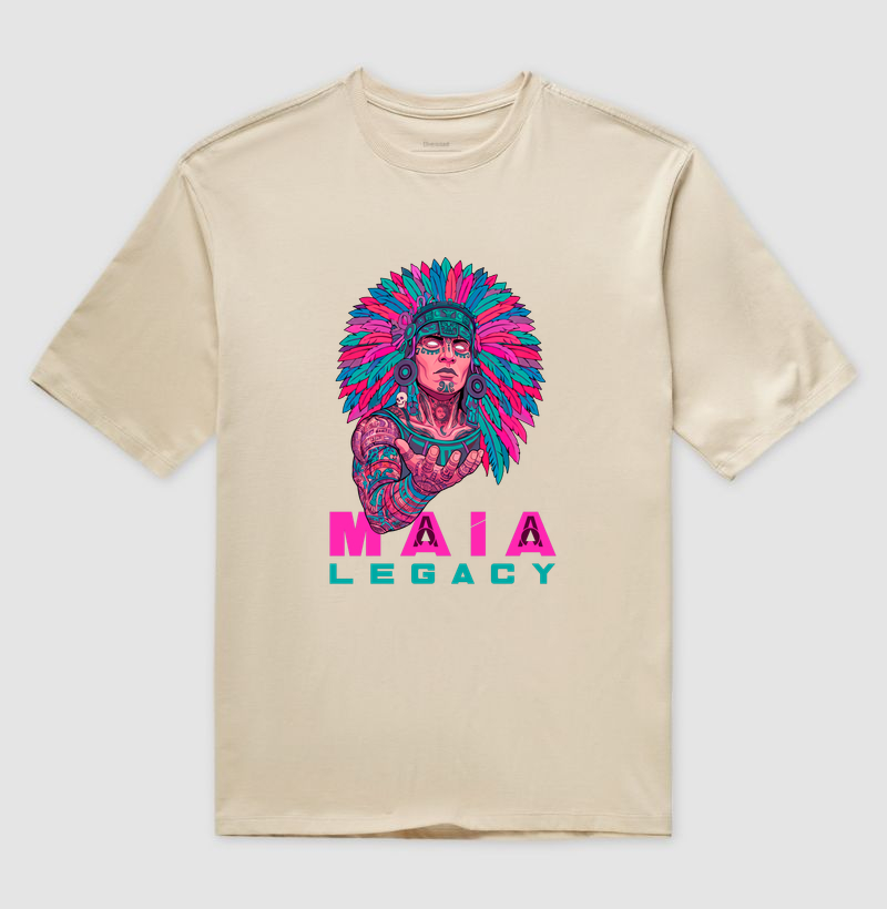 Camiseta Oversized Maia Legacy | Gizé — Aion Abstract - Imagem 3
