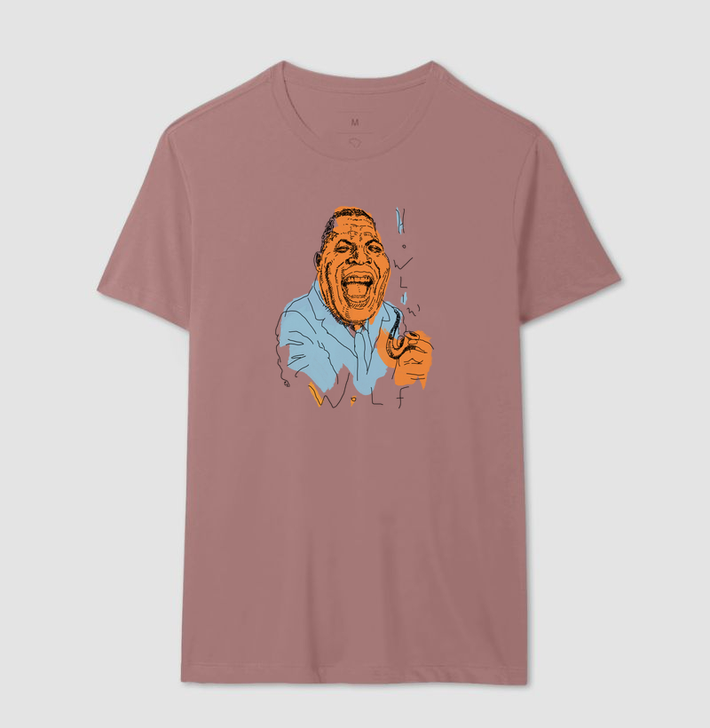 Howlin' Wolf com cachimbo - Tinta e Nanquim - Imagem 12