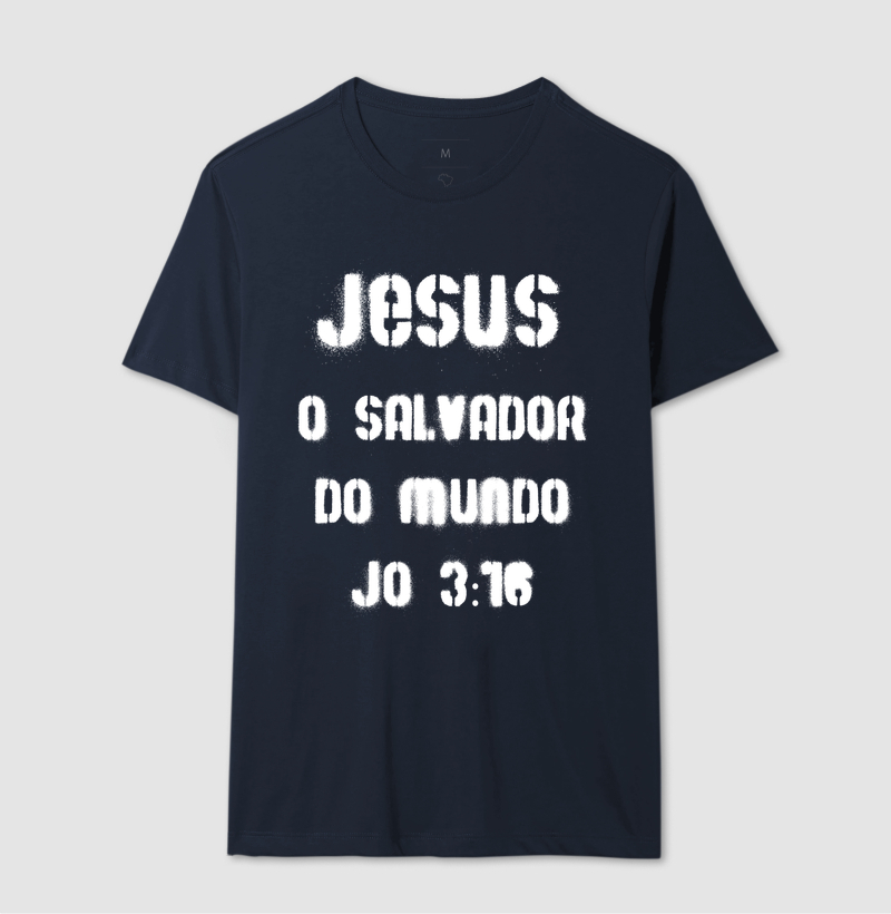 Camiseta Cristã O Salvador do Mundo - Imagem 6