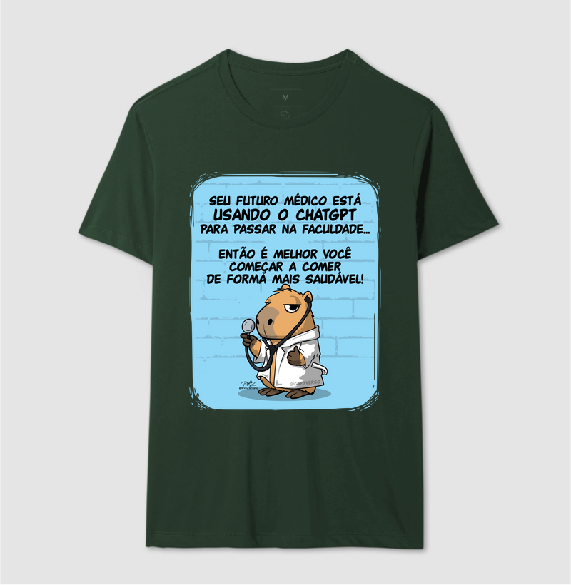 Camiseta Capivara Médico - Imagem 12