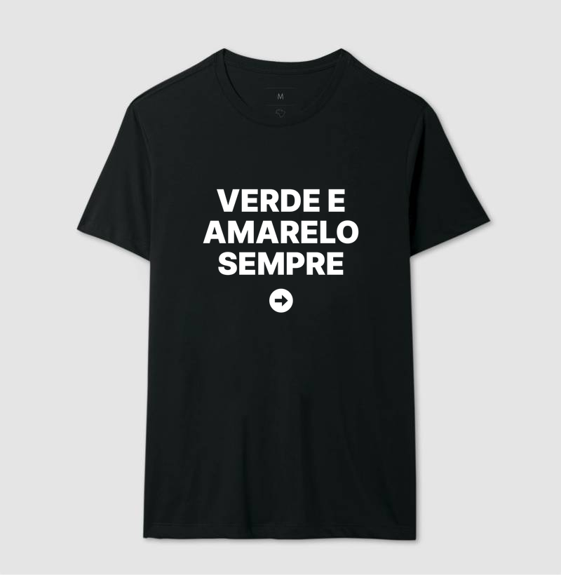 Camiseta Verde e amarelo sempre - Imagem 2