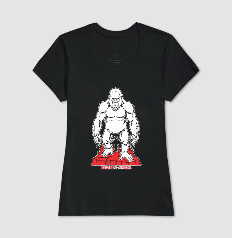 Camiseta Gorila em Algodão | EsquerdaPata - Imagem 6