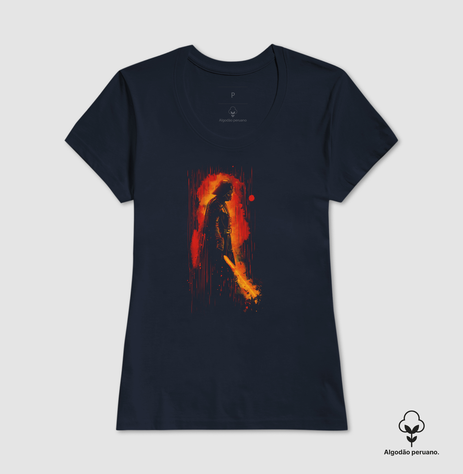 Camiseta Dark Rain Algodão Peruano - Imagem 5