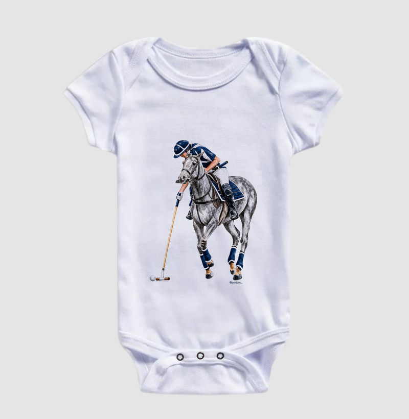 Polo - Blue&White (Tordilho) - Imagem 3