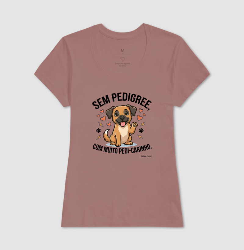 CAMISETA VIRA-LATA PEDI-CARINHO - Imagem 17