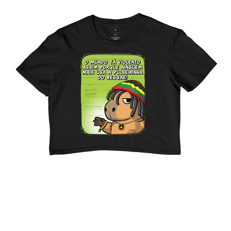 Camiseta Capivara Reggae - Imagem 2