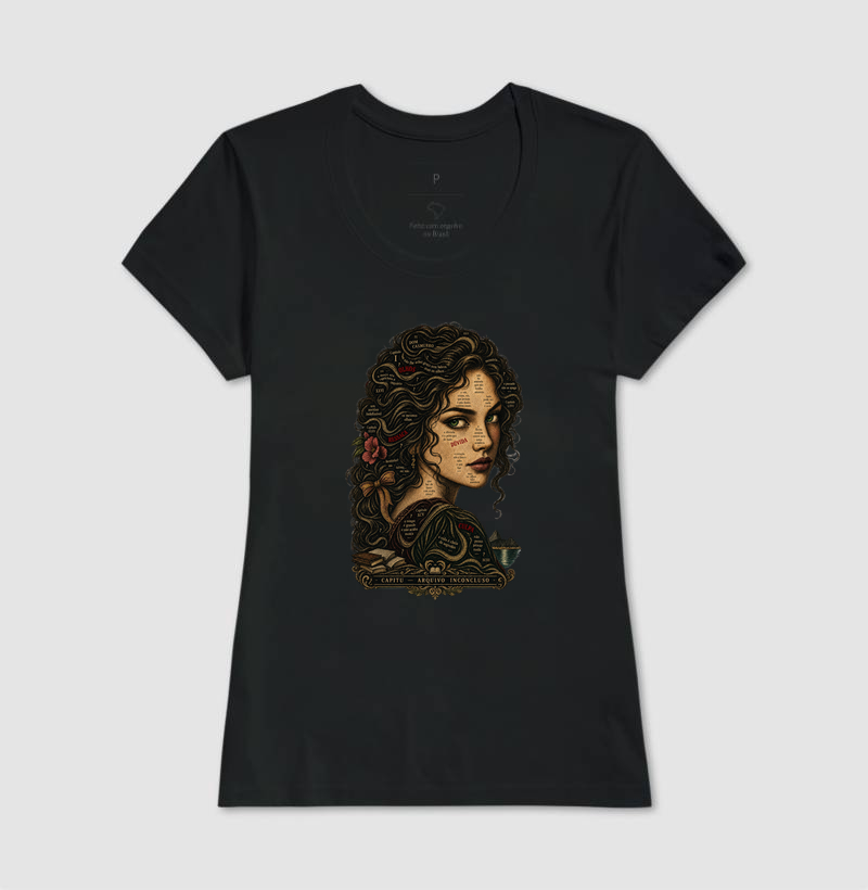 Camiseta Capitu Olhos de Ressaca – Dom Casmurro - Imagem 3