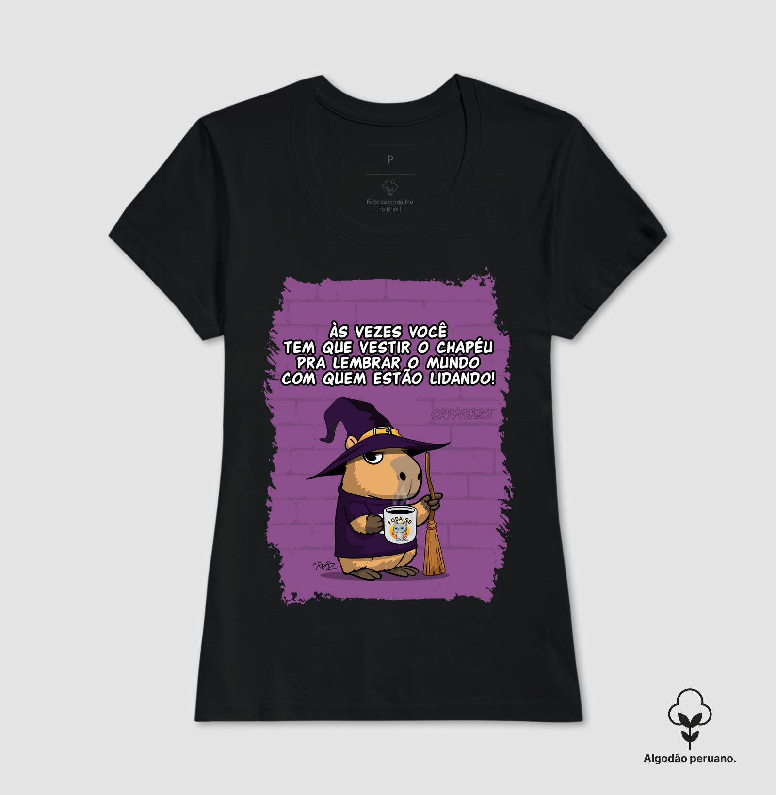 Capivara bruxo chapéu - Imagem 4