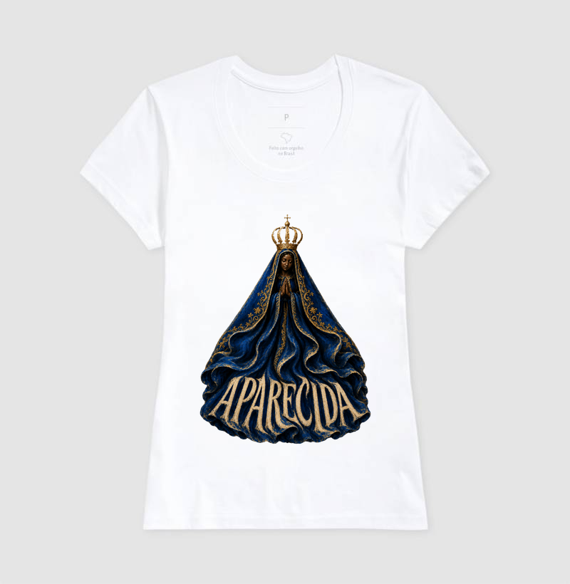 Nossa Senhora Aparecida — Manto Azul - Imagem 3