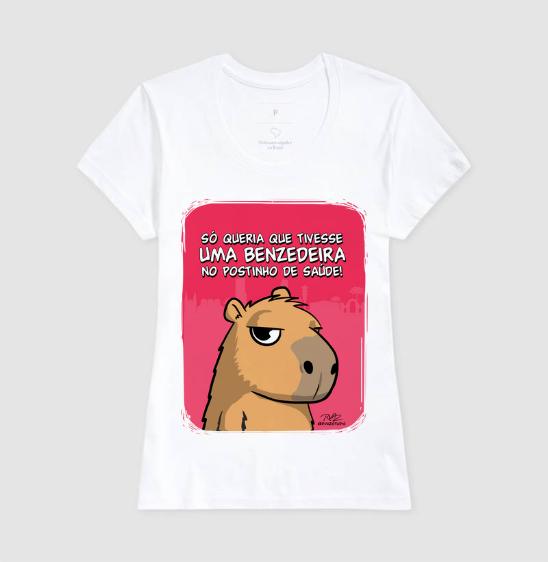Camiseta Capivara Benzedeira - Imagem 5