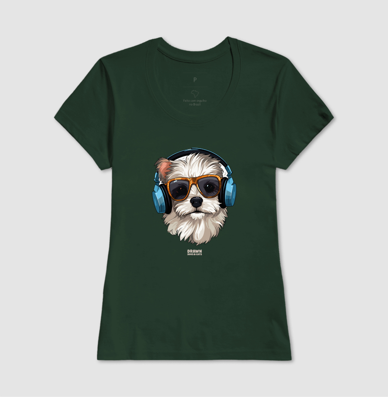 Shih Tzu de phone e óculos escuro - Imagem 13