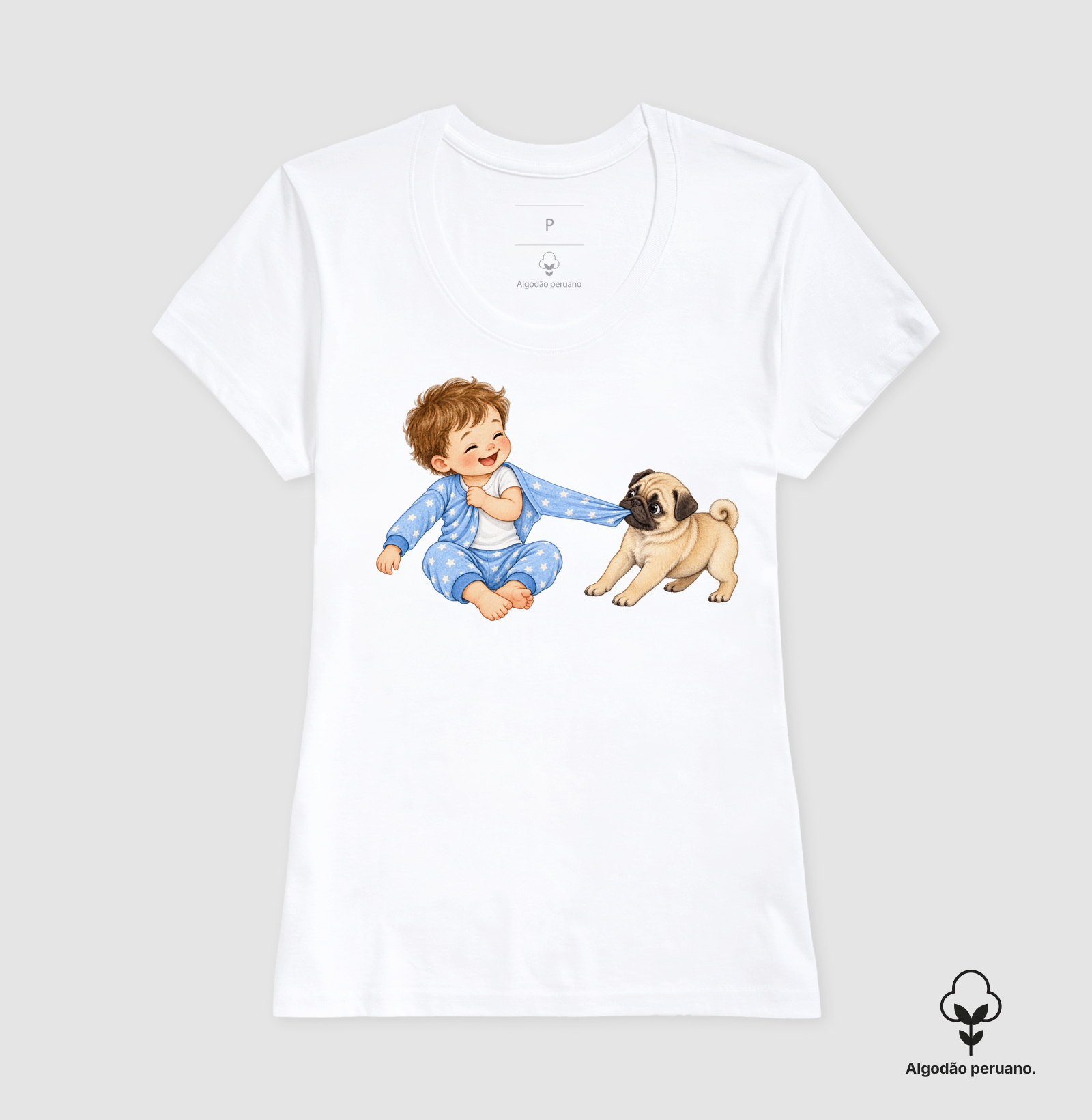 Pug Puxando Pijama - Imagem 7