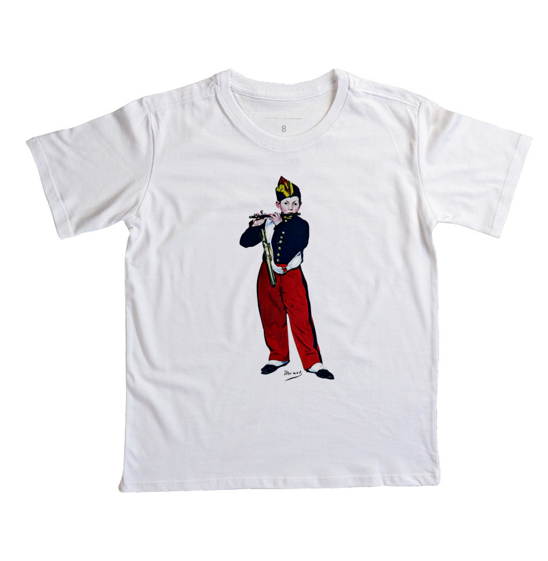 Blusa Infantil Impressionismo Le Fifre Édouard Manet - Coleção Vestindo Arte - Imagem 5