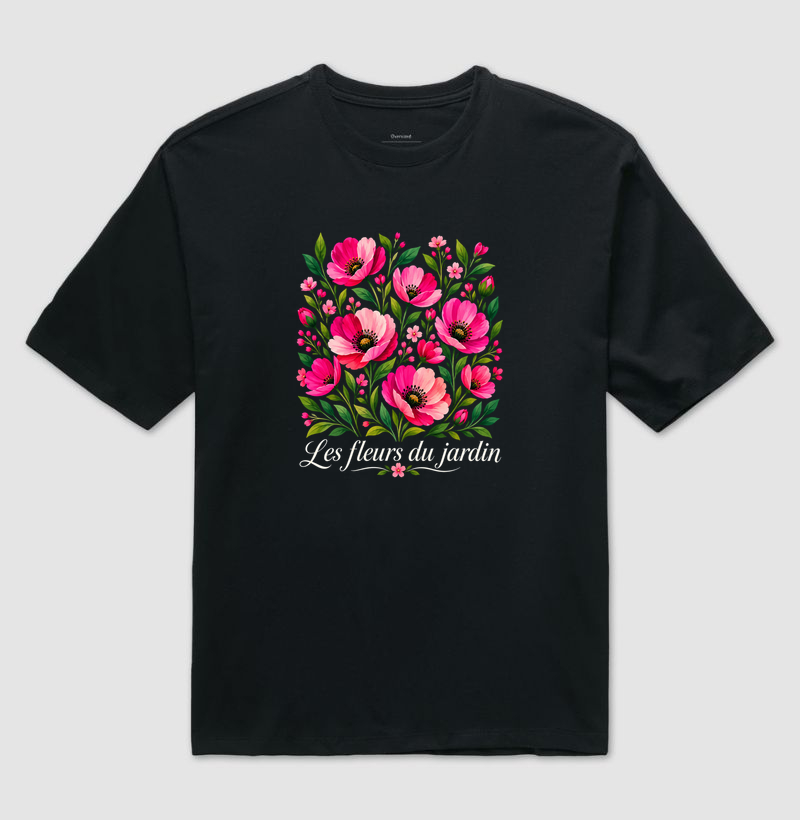 Camiseta Les fleurs du jardin - Imagem 2