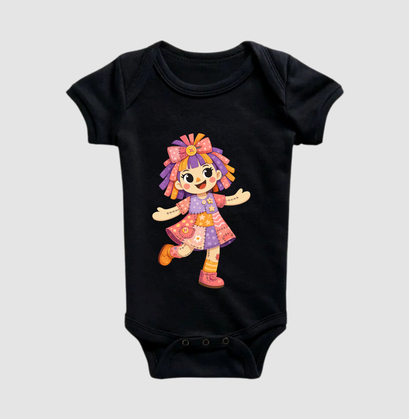 Práxis Body Boneca de Pano - Rosa