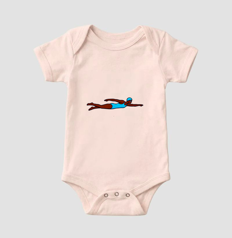 Body Infantil Natação - Nadadora Crawl (2) - Imagem 3