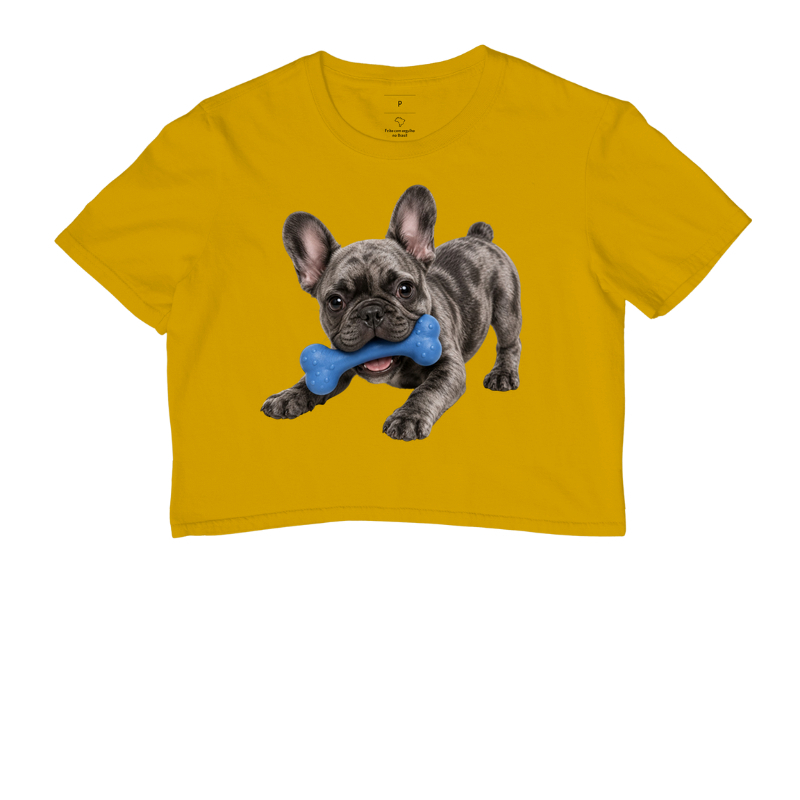 Bulldog (Buldogue) Francês Cinza - Desenho Animado - Imagem 8